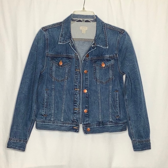 J. Crew Factory Jackets & Blazers - J. Crew Denim Jean Jacket Size M
